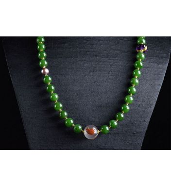 Hetian Jasper Necklace